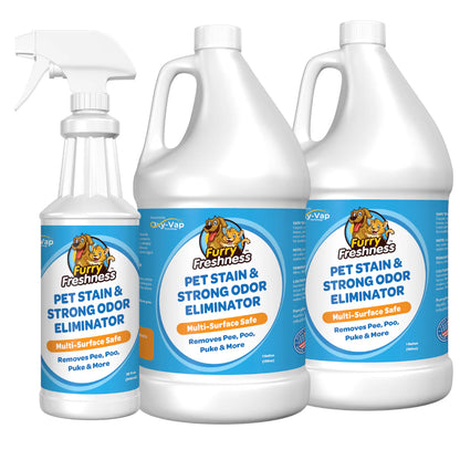 Stain & Odor Eliminator Spray Bottle Options